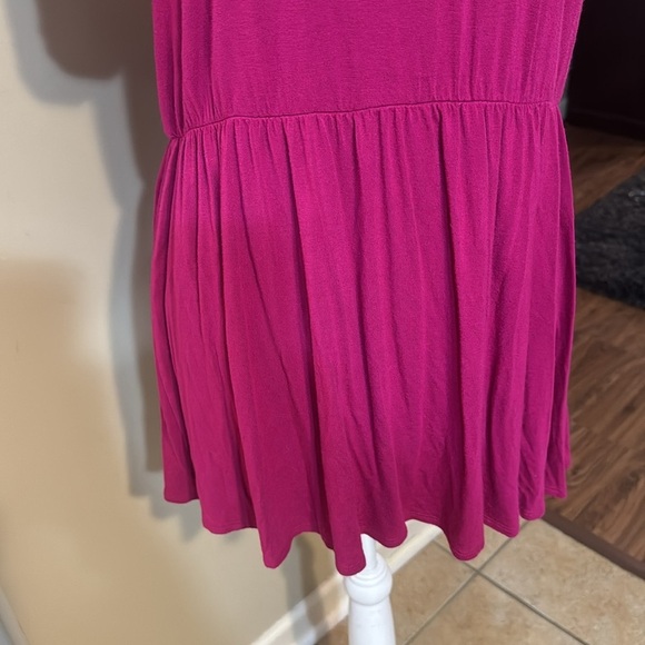 Pink Perfect Peach Peplum Style Top - Size Large - Picture 4 of 7